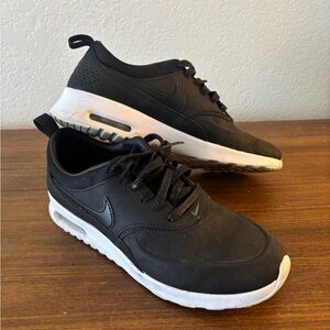 Nike Black Leather Sneakers